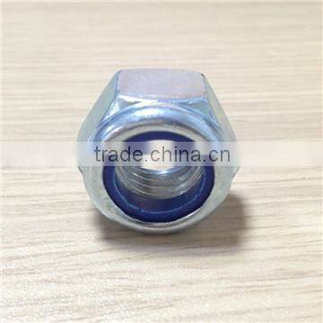 din985 nylon insert hex nut carbon steel