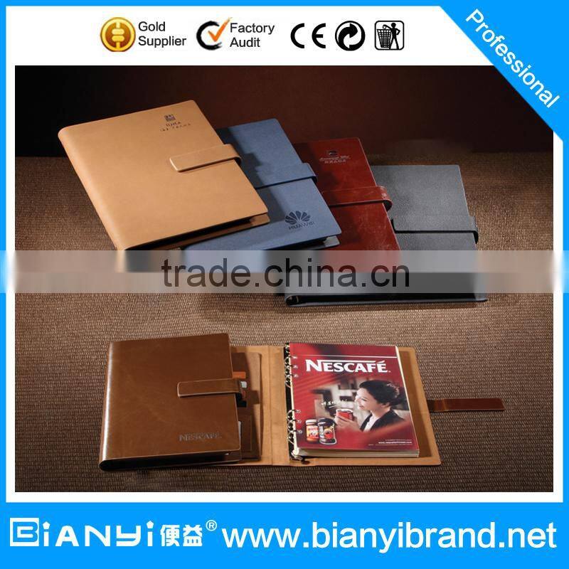 Promotional Custom Soft Cover Leather Notebook Publishing