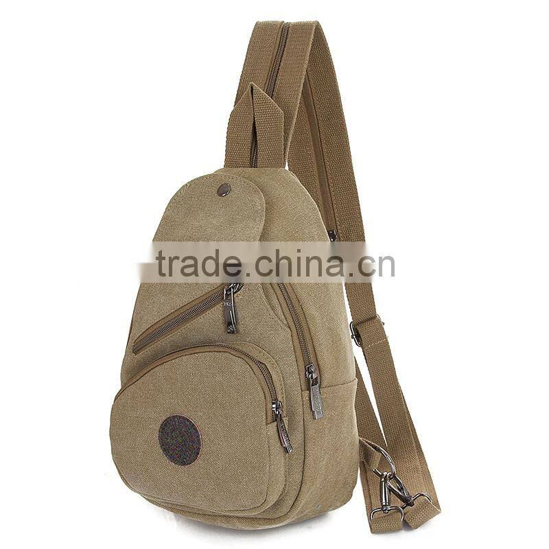 Fashionable vintage style travel backpacks sport bag