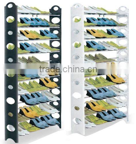 black color simple modern girls shoe rack ladies shoe rack