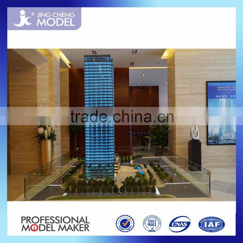 Customized architectural model for real estate developer