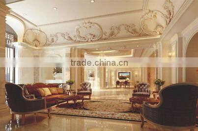 HG7001 Factory price exterior and Interior decorative PU foam cornice moulding