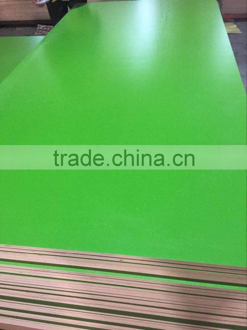 high quality 17mm / 18mm melamine plywood with cheap price