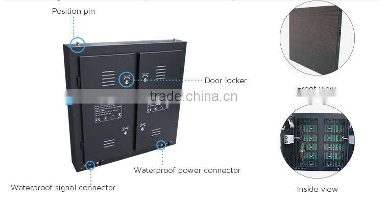 dip p8 led vidio wall led display of high density