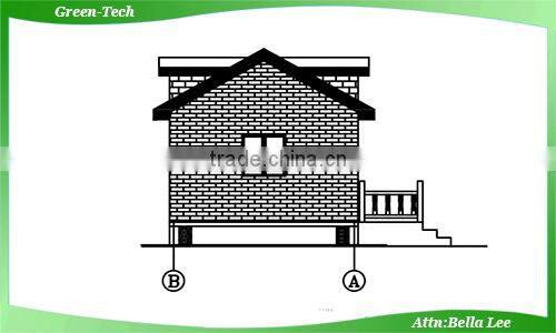 CH-BL007 cheap prefabricated container house with wheels