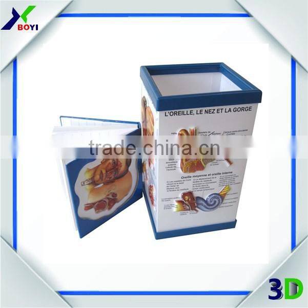 China Factory Direct Custom Medical Style 3D Embossed Pen Holder