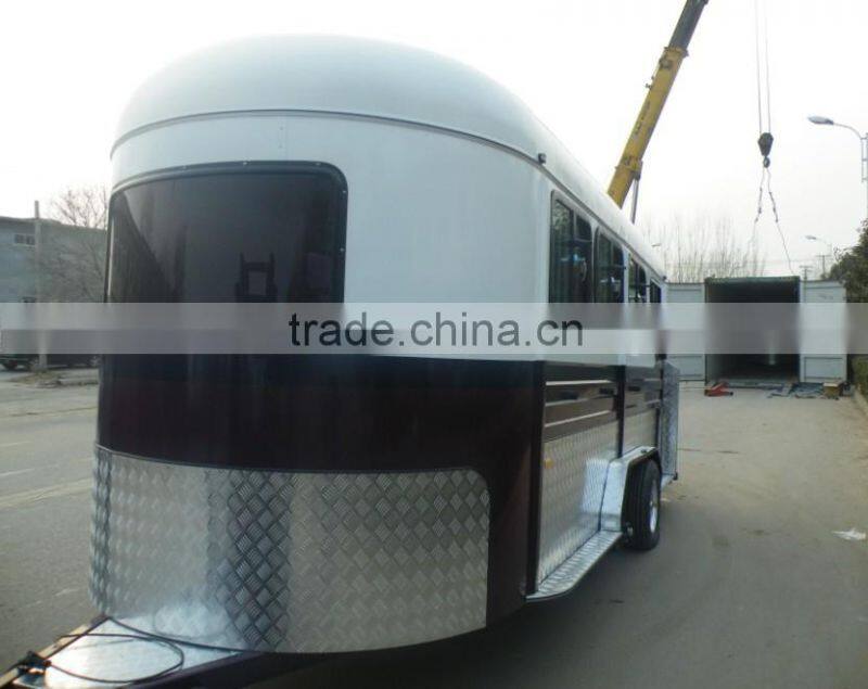 3 horse angle load deluxe L500 horse float trailer