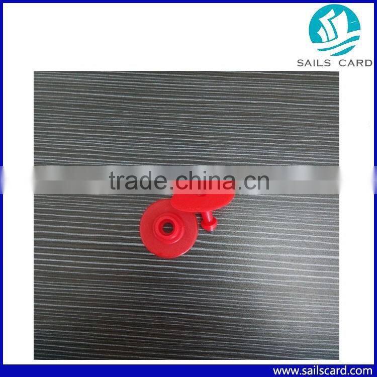 30mm round Ear tag for animal identification