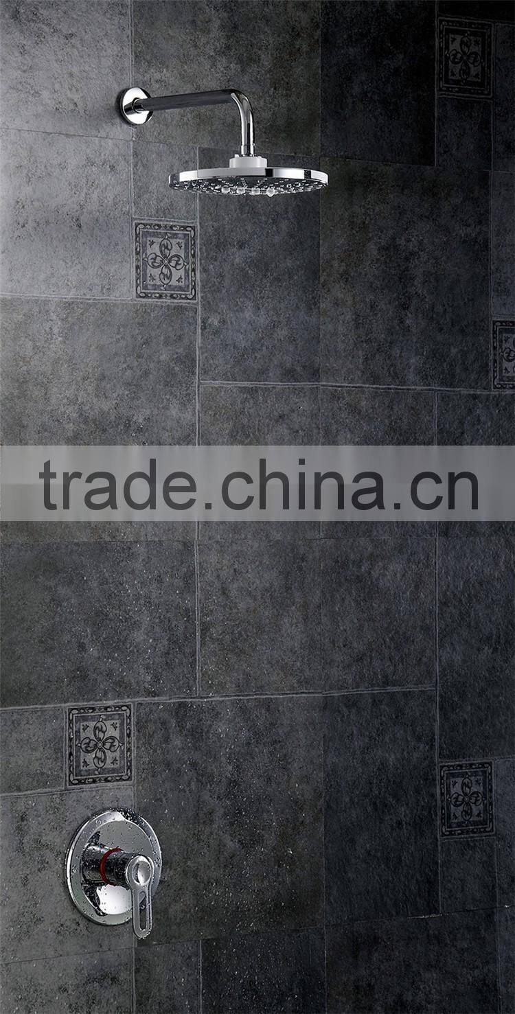 shower sets factory chrome plated brass bathroom big rain shower set