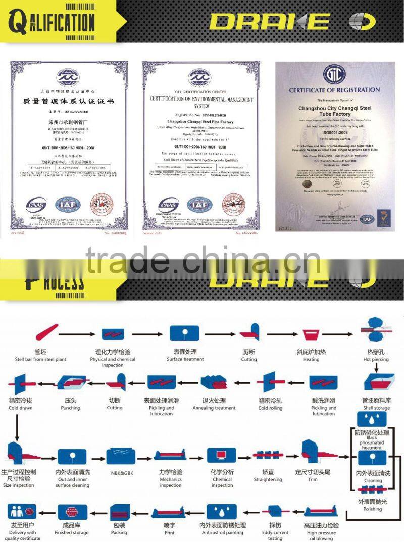 Chromoly Seamless Alloy Steel Tube