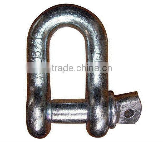 Carbon Steel Drop Forged US Screw Pin Chain Shackle