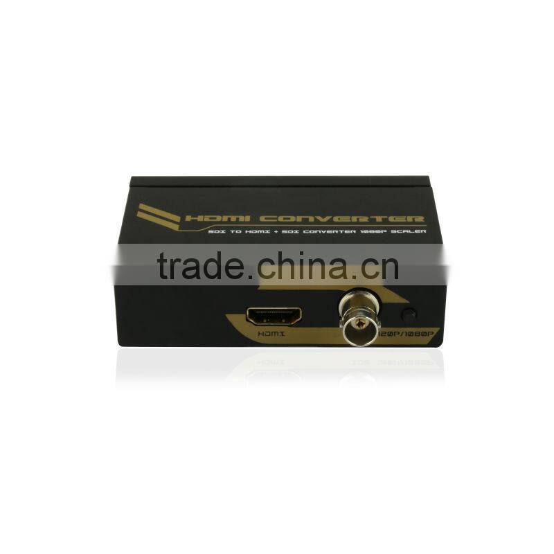 Premium SDI to HDMI +SDI converter scaler 1080p for home and sound theater