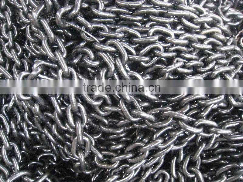 lifting chain black industrial link chain