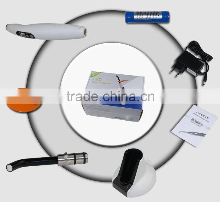 1400mw/cm2 plastic plexiglas glass colorful led curing light