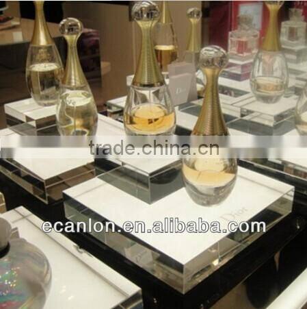 Customized bottle stand perfume bottle display stand