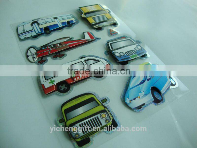 2014 New Product Handmade Sticker Kids DIY 3D Sticker