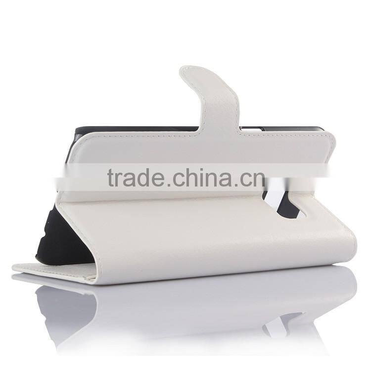 HOT SELLING Luxury Case for Samsung GALAXY S6 edge Plus PU Lichee Leather Flip Cover with Wallet