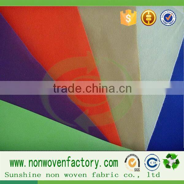 China factory non woven fabric company spunbond fabric white tablecloths