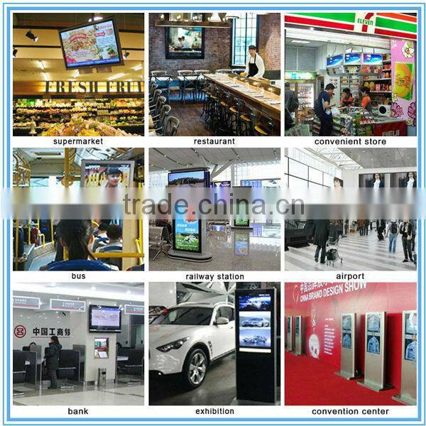 42 46 55 inch 1500nits Waterproof Ip65 Outdoor Advertising Signage