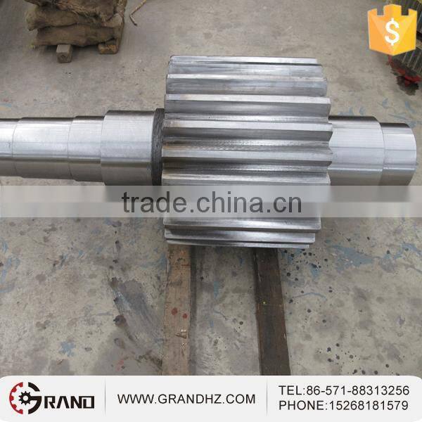 Forged shaft gear shaft