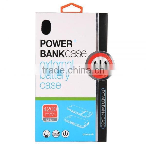 4200mAh Backup External Battery Charger Case for Samsung Nexus 6 With Stand