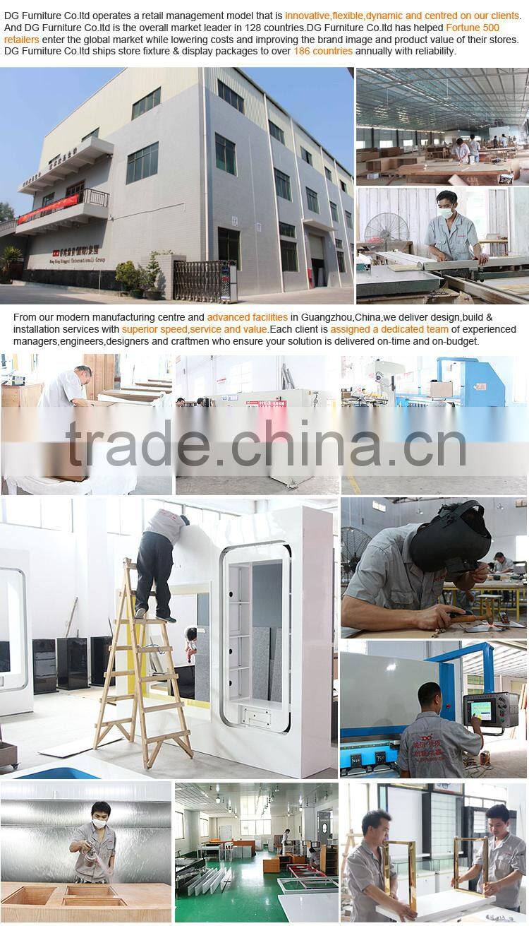 Luxury High End Wood Mall Cosmetic Kiosk