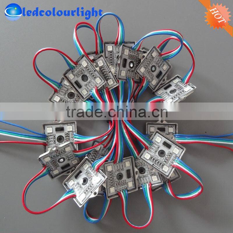 35mm ws2801 dmx led festoon module rgb pixel christmas lights