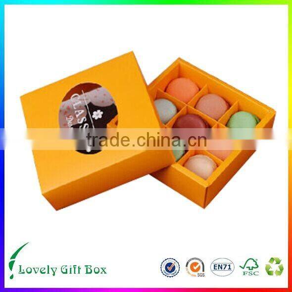 high quality and competitive price handmade heart cardboard chocolate box