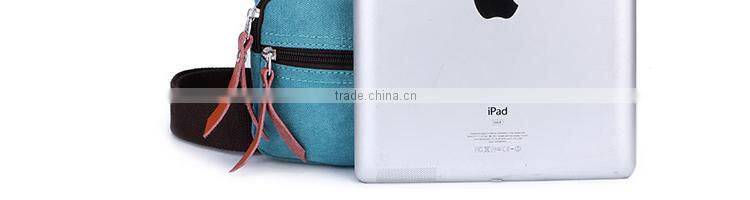 vivisecret Outdoor Sports Casual Canvas Backpack Crossbody Sling Bag Shoulder Bag Chest Bag for Men