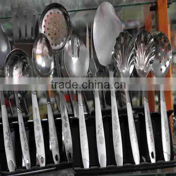 Top quality cutlrey 4 pcs set western tableware set stainless steel knife fork and spoon