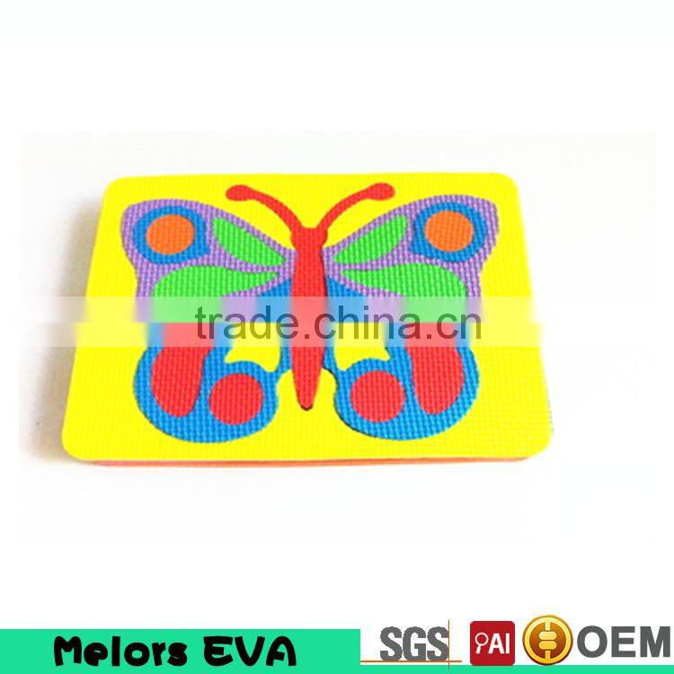 EVA puzzle blocks educational puzzle mat toys cartoon car design for kids
