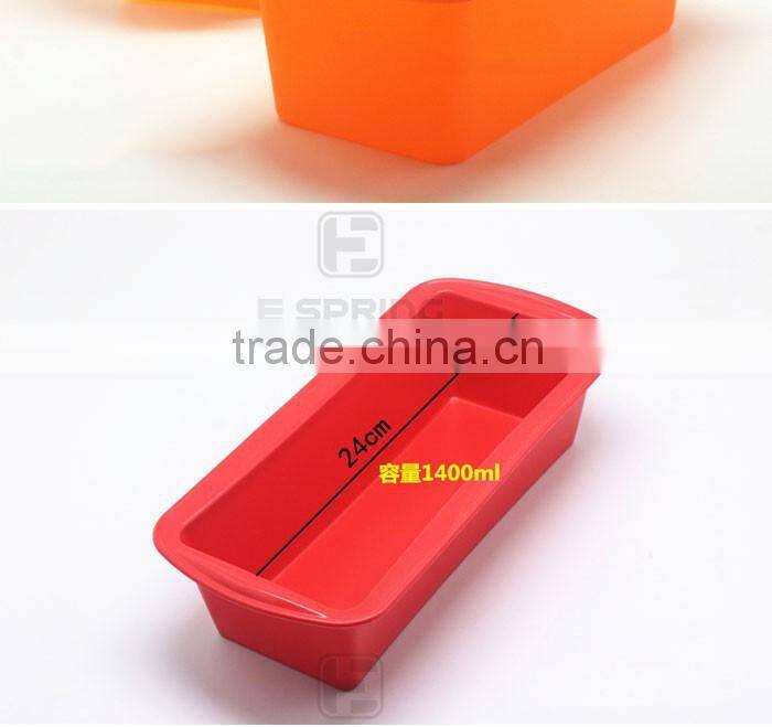 Rectangle Non-stick Toast Bread Cake Baking Mold Loaf Tin Silicone Bakeware Pan