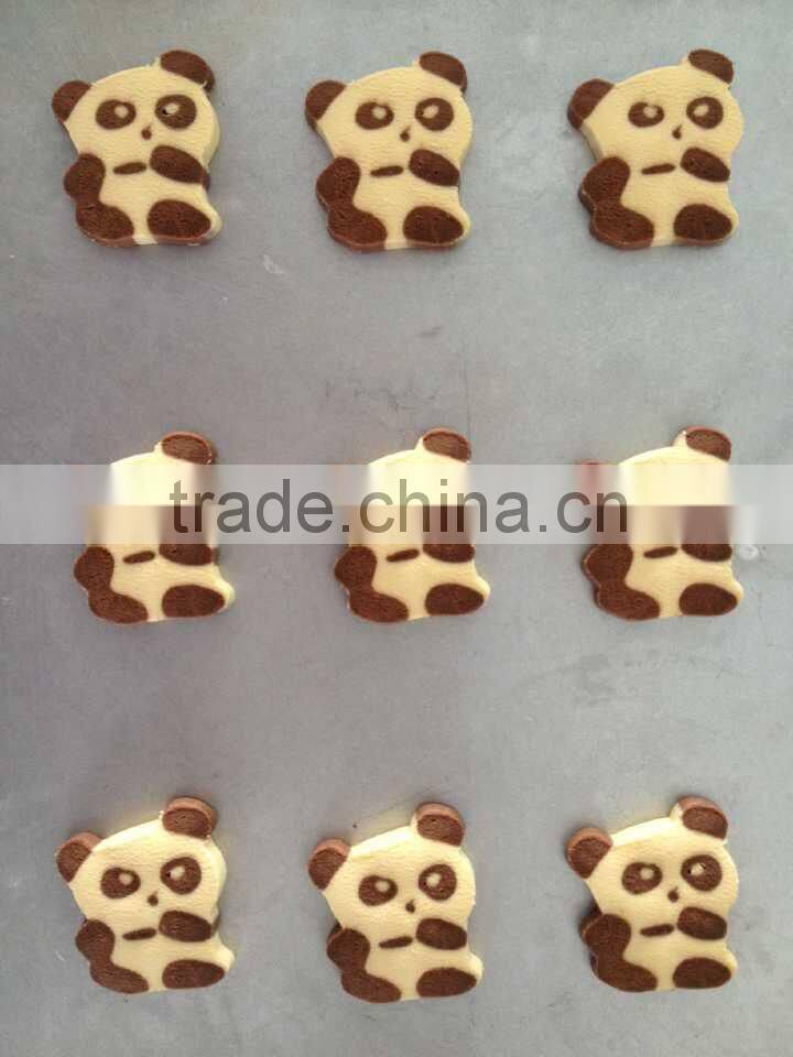 automatic high quality panda cookie machine