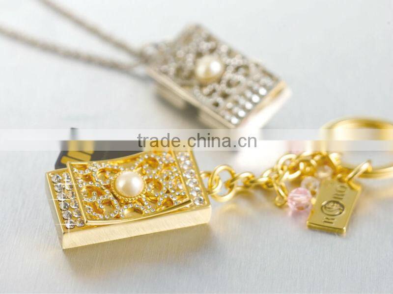 RORO Cherish enamel craft gift USB flash disk USB flash drive