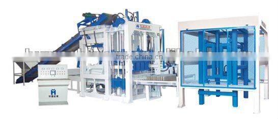 hollow block forming machine QT8-15 cement block making machine