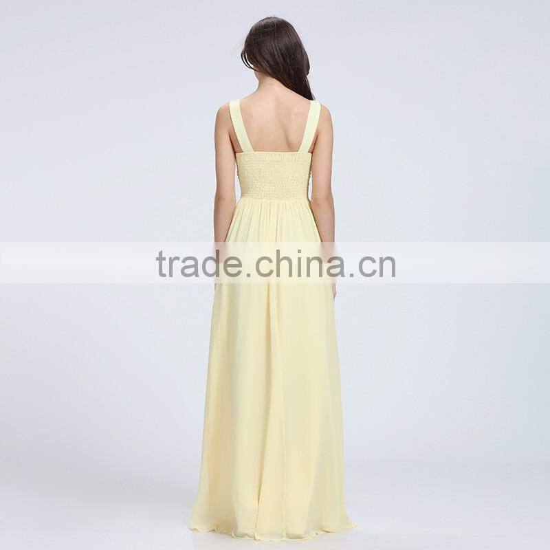 2016 Hot sale sleeveless long evening dress,special women's evening dress