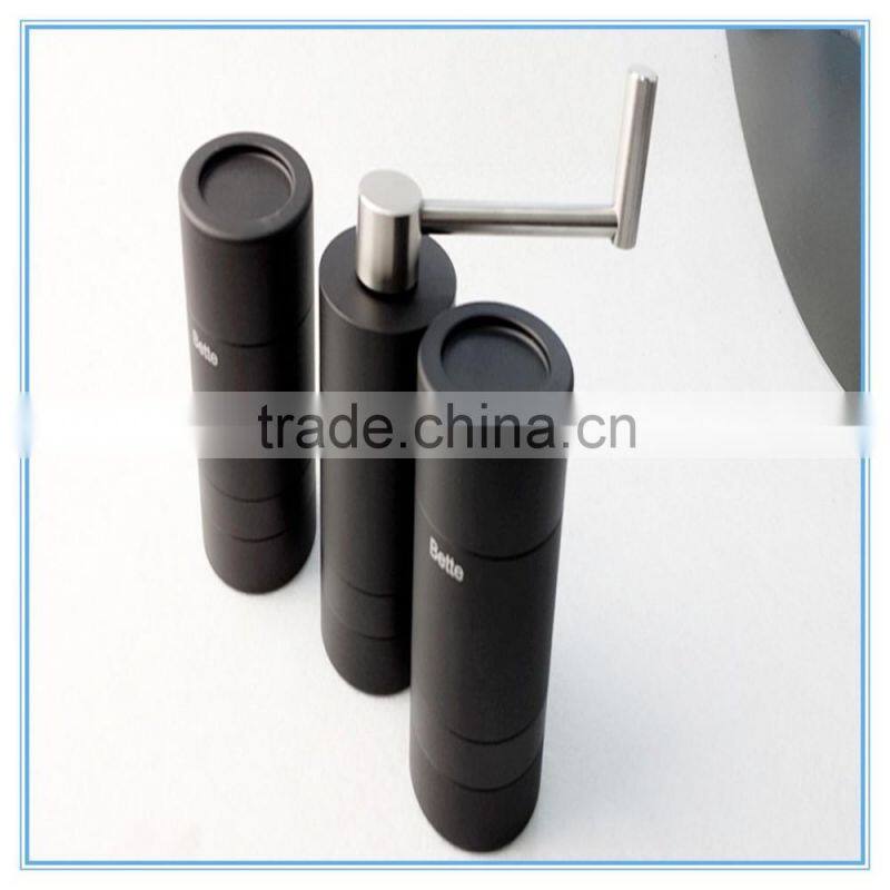 Online wholesale conical Burr Portable Coffee Mill Manual Coffee Grinder with stainless steel crank