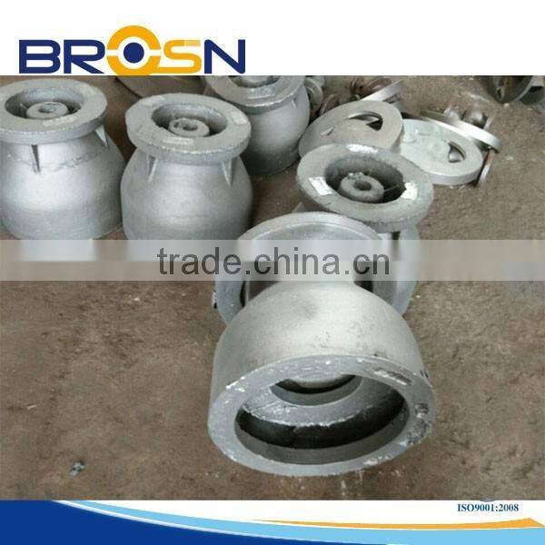 Precision Casting ISO9001:2008 WCB Sand Casting 3-way Valve Parts