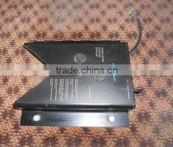 Wheelchair docking system for disabled safety wheelchair restranit system