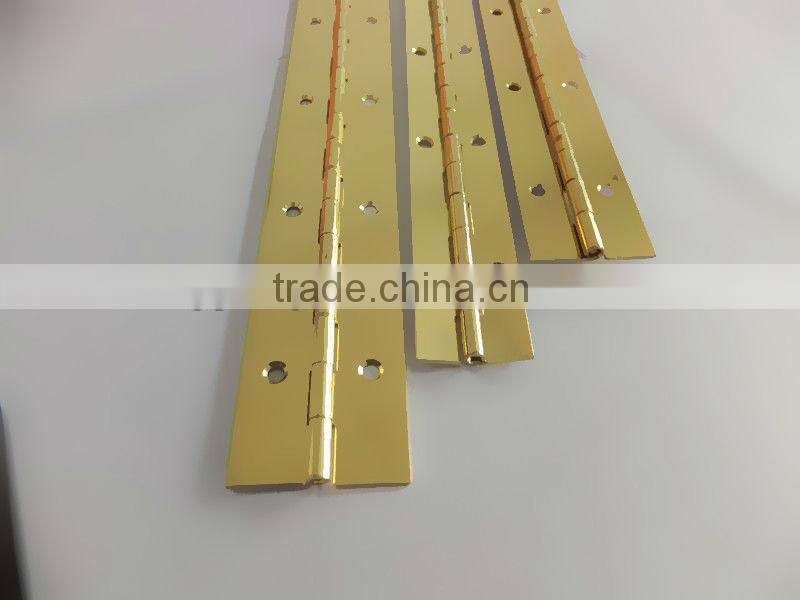 Brass Plated Hinge ,long piano hing,