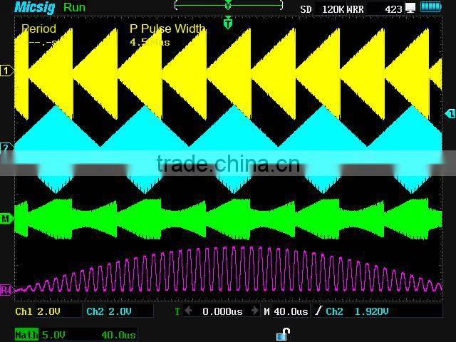 Micsig handheld 150MHz oscilloscope Tablet Oscilloscope Support touch screen operation MS215T Series 10 physical measurements