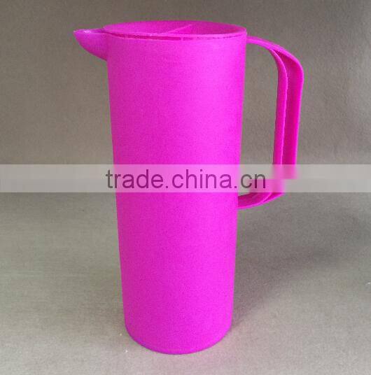 1.5L plastic Serving jug Water jug Water pitcher (Pink) in display box packing #TG1009EG