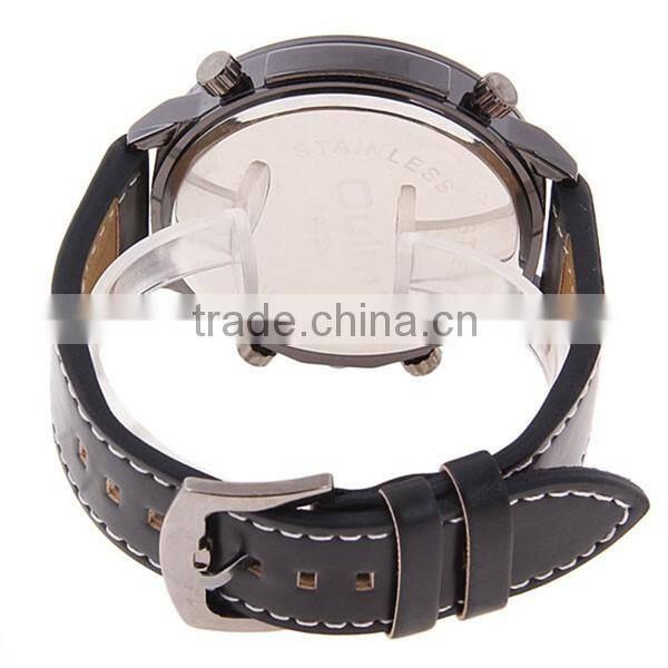 Top Quality Leather Design Personality Sport Watch