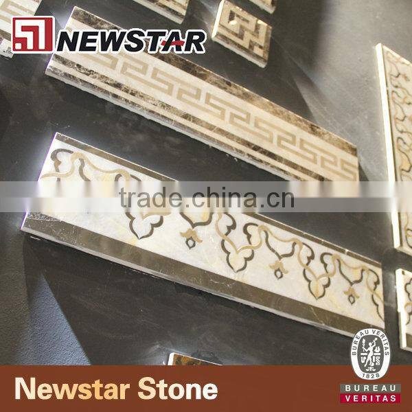 Royal designs hotel and villa marble flooring border designs