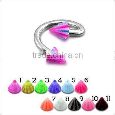 316 Sugical Steel Eyebrow Twisted Barbell Twister