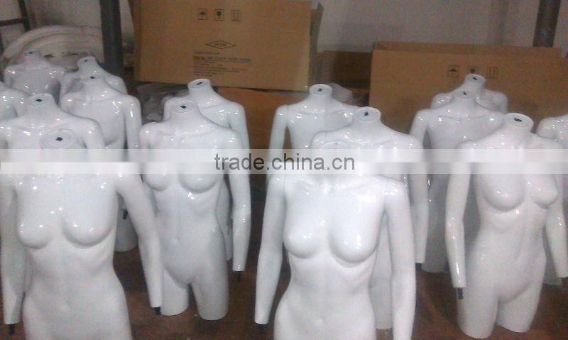 Environmentally Friendly and Recyclable plastic Mannequin Torso