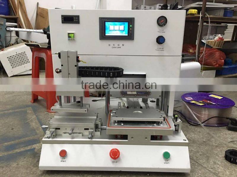 newest steel glass produce high quality assured laminating machine for S7 curve screen steel glass Toughened glass manufacture