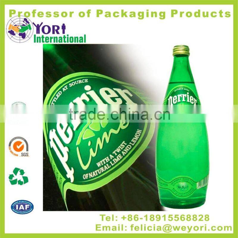 Yori-matt oil label waterproof organic foods printing private label