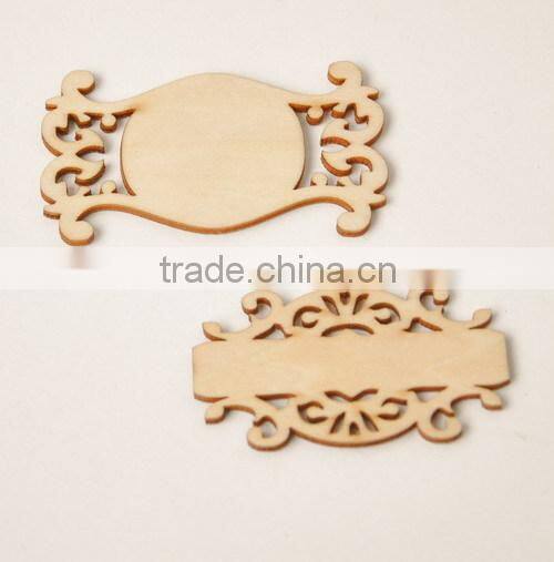 wood veneer labels, wooden flourish scrapbooking card craft embellishments