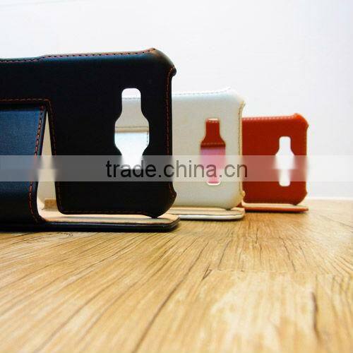 leather case for samsung mega 5.8 mobile phone